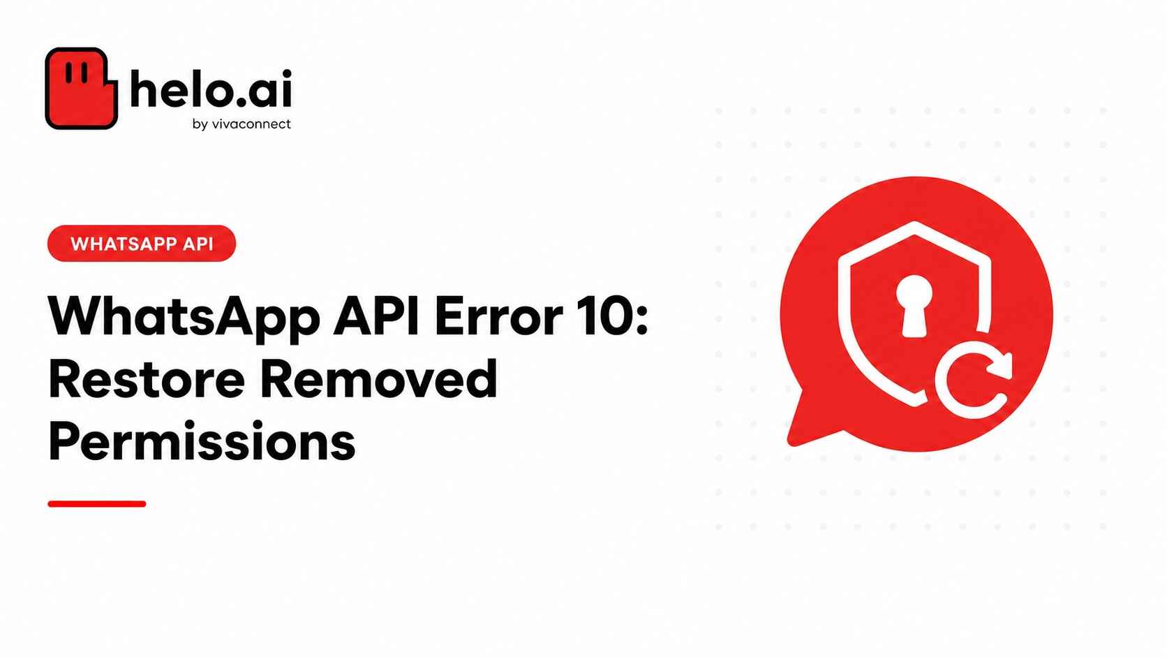 WhatsApp Error 132007